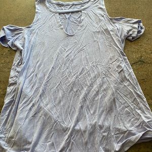 American Eagle Open-Shoulder Shirt